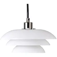 Dyberg Larsen Suspension , DL20, dimmable, Blanc, Salon / séjour, Verre, Scandinave