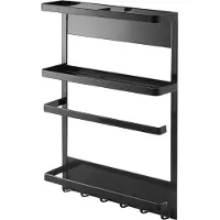 Yamazaki Grand support latéral magnétique pour tour , noir