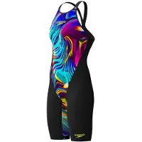 Speedo Fastskin Lzr Pure Valor 2.0 Closedback Swimsuit Noir UK 24 Femme