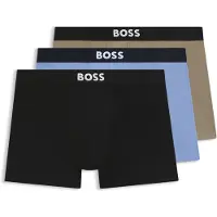 BOSS ONE lot de trois boxers longs en coton stretch