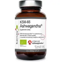 Kenay Ashwagandha KSM-66200 mg, 60 gélules.