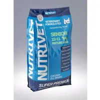 Nutrivet Super Premium Croquettes Chien Senior 22/11 15 Kg 0% Blé