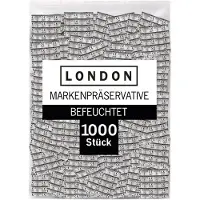 London - préservatif fin - lot de 1000