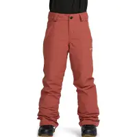 Volcom - Pantalon de snow imperméable et respirant - Frostique Insulated Pant Henna - Taille Enfant S - Rouge