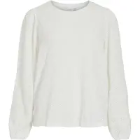 Vila Asta O-neck Top Long Sleeve T-shirt Blanc 2XL Femme