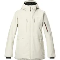 Eider - Veste isolante et imperméable en GORE-TEX - W Ayas Gore Tex Insulated Jkt Wild Greige pour Femme - Taille L - Beige