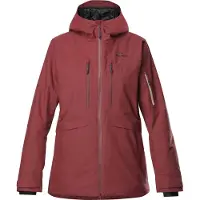 Eider - Veste isolante et imperméable en GORE-TEX - W Ayas Gore Tex Insulated Jkt Carmin pour Femme - Taille XS - Bordeaux