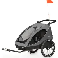 Hauck Dryk Duo Remorque pour vélo