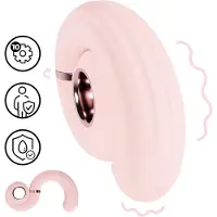 Loveline Perles - vibromasseur point G perlé - silicone rose