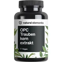 Natural Elements Gélules d'extrait de pépins de raisin OPC - 90 gélules (pour 3 mois)