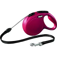 Flexi New Classic M 8 M Dog Leash Rouge