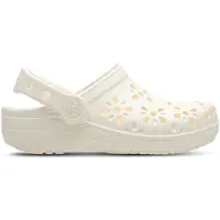 Crocs Classic Floral Cut Out Clogs Blanc EU 29-30 Enfants