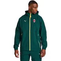 Puma Ac Milan Homme - Vestes Zippees, Vert - Taille XS - Poly Woven