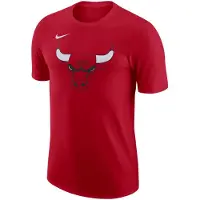 Nike T-shirt CHI M NK ES LOGO1 SS, rouge université, taille L