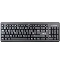 Vultech KEY-609 clavier USB QWERTY Italien Noir