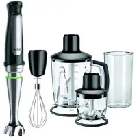 Braun Mixeur plongeant MultiQuick 7 MQ 7045X - 1000 W, noir