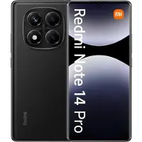 Xiaomi Redmi Note 14 Pro 5G, 16.9 cm (6.67"), 2712 x 1220 Pixel, 12 Go, 512 Go, 200 MP, Schwarz