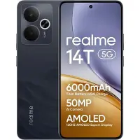 Realme SMARTPHONE 14T 5G Noir 8Go Ram 256Go