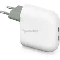 Google Chargeur 2 USB C Pixel Snap 67W PD Blanc
