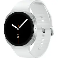 Samsung Galaxy Watch 8 3,81 cm (1,5") AMOLED 44 mm Numérique 480 x 480 pixels Écran tactile Argent Wi-Fi GPS (satellite)