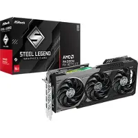 Asrock Rx 9070 Xt Dark Steel Legend 16gb Gddr6 Graphic Card Clair