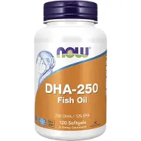 Now DHA 250 mg 120 gélules