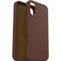 Otterbox Symmetry Cactus Leather mit MagSafe (Apple iPhone 16 Plus), Coque pour téléphone portable, Marron