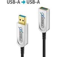 FiberX Série PureLink - Câble d'extension USB 3.1 à fibre optique - 3 m