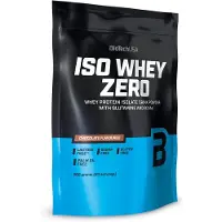 Biotech USA Iso Whey Zero 500 g caffé latte / Isolats de lactosérum / Isolat de lactosérum de première qualité avec acides aminés et BCAA supplémentaires