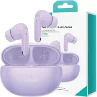 Usams Casque Bluetooth 5.3 Twsx-Don Series Dual Mic Enc Wireless Purple/Purple Bhuxd04 (-Xd18)