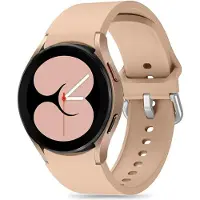 Tech-Protect Silicone Samsung Galaxy Watch 4 / 5 / 5 Pro / 6 / 7 / Fe Caffe Latte