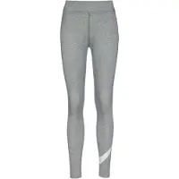 Nike Leggings confortables Sportswear Classics taille haute à motif graphique pour femme, en coton, coloris gris DV7795-063