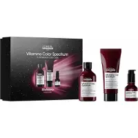 L'Oréal Professionnel Série Expert Vitamino Color Spectrum Trio Set cadeau - Shampooing 300 ml + Après-shampooing 250 ml + Sérum Glass Shine 50 ml