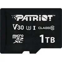 Patriot Memory Carte microSDXC Patriot VX 1 To 90/80 Mo/s V30 U3 UHS-I