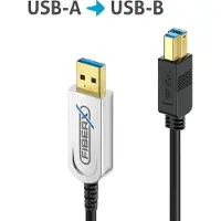 PureLink FX-I645-005 FiberX série USB 3.1 câble fibre optique noir 5m