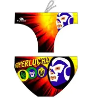 Turbo Super Fight Swimming Brief Multicolore XL Homme