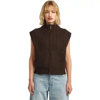 G-Star Cable Vest Marron S Femme