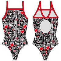 Turbo Love 2012 Patron Relax Swimsuit Noir 5XL Femme