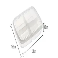Hermia Concept , Bayev - 400, lot de boîtes de rangement (12 pièces), transparent, 100 % PLASTIQUE, 15,5 x 21 x 3,5 cm