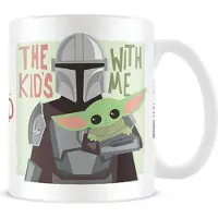 Pyramid Star Wars The Mandalorian Les enfants avec moi, Tasse, Multicolore
