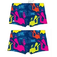 Turbo Dive 2016 Swimming Boxer Bleu M Homme