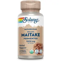 Solaray Maitake 500mg Capsules 60 Units Blanc