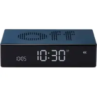 Lexon - Despertador FLIP Premium (bleu foncé)