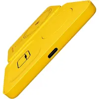 WEKOME WP-U172 - Chargeur sans fil 3 en 1 avec MagSafe pour iPhone, Apple Watch et AirPods + miroir (jaune)