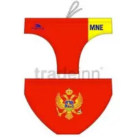 Turbo Montenegro Swimming Brief Orange 5XL Homme