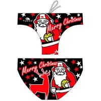Turbo Papa Noel Swimming Brief Noir 4XL Homme