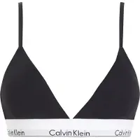Calvin Klein Lv00qf8498 Triangle Bra Noir 2XS Femme