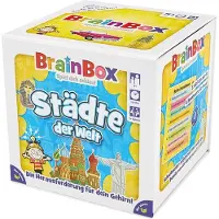 Carletto Deutschland Brain Box Jeu de cartes Villes du monde à partir de 1 joueur