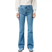 Wrangler Flare Jeans Bleu 26 / 34 Femme