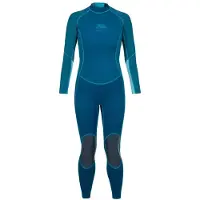 Trespass Lox Woman Long Sleeve Back Zip Neoprene Suit Bleu S Femme
